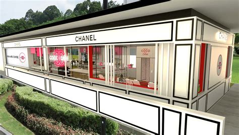 chanel cafe|Chanel diner pop up.